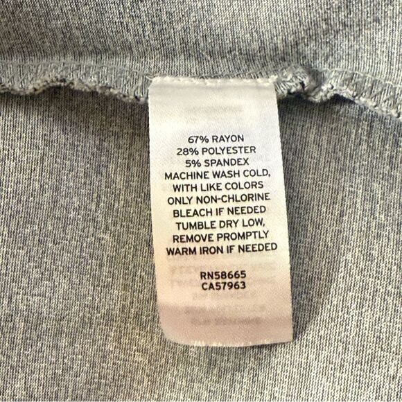 Calibrate Men's Gray shirt Jacket black contrast snap button size L - Picture 10 of 11